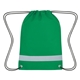Lil Bit Reflective Non - Woven Drawstring Bag