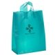 Lily Frosted Plastic Flexo Ink Tote Bag - 8 x 10