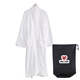 luxury cascade plush bathrobe