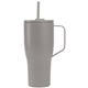 Majesty Recycled Stainless Steel Straw Tumbler - 30 oz