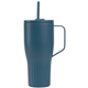 Majesty Recycled Stainless Steel Straw Tumbler - 30 oz