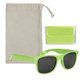 Malibu Sunglasses With Microfiber Cloth And Pouch