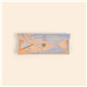 MARBLED LEATHER ENVELOPE - LARGE