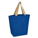 Marketplace Jute Tote Bag