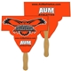 mascot fast hand fan (2 sides) - paper products
