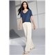 Mercer+Mettle(R) Womens Stretch Jersey Relaxed Scoop
