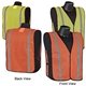 Mesh safety vest with stripes