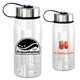 Metal Lanyard Lid 25 oz Recycled Bottle