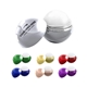 Metallic Finish Round Lip Balm