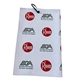Microfiber Golf Towel With Hook