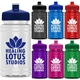 Mini 16 oz PETE Sports Bottle With Push - Pull Lid