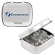 Mini Hinged Mints With Multiple Tin Color, Decal, Flavor Options
