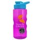 Mini Mountain 22 oz Tritan(TM) Shaker bottle with Drink thru lid