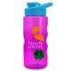 Mini Mountain 22 oz Tritan(TM) Shaker bottle with Drink thru lid
