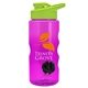 Mini Mountain 22 oz Tritan(TM) Shaker bottle with Drink thru lid