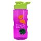 Mini Mountain 22 oz Tritan(TM) Shaker bottle with Drink thru lid