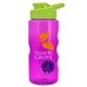 Mini Mountain 22 oz Tritan(TM) Shaker bottle with Drink thru lid
