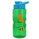 Mini Mountain 22 oz Tritan(TM) Shaker bottle with Drink thru lid