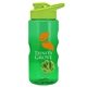 Mini Mountain 22 oz Tritan(TM) Shaker bottle with Drink thru lid