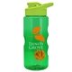 Mini Mountain 22 oz Tritan(TM) Shaker bottle with Drink thru lid