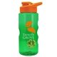 Mini Mountain 22 oz Tritan(TM) Shaker bottle with Drink thru lid