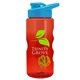 Mini Mountain 22 oz Tritan(TM) Shaker bottle with Drink thru lid