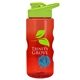 Mini Mountain 22 oz Tritan(TM) Shaker bottle with Drink thru lid