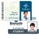 Minneapolis Plastic Name Badge (Standard Size 3 3/8 x 2 1/8, Horizontal Orientation)