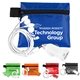 Mobile Tech Car Accessory Kit Components inserted into Polyester Zipper Pouch