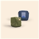 Mod Pouch Large - Colored Canvas With Leather Tab
