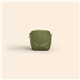 Mod Pouch Large - Colored Canvas With Leather Tab