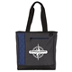 Modern Heathered Zippered Tote