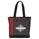 Modern Heathered Zippered Tote
