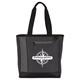 Modern Heathered Zippered Tote