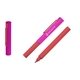 MoMA Pocket Cap - off Ballpoint Pen Barrel Detail Magnetic Cap Fuschia