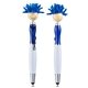 MopToppers(TM) Screen Cleaner with Stethoscope Stylus Pen