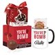 Mrs. Fields Mug, Cookies, Hot Chocolate Bomb Gift Set