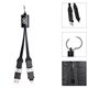 Multi - Charge Cables With Round Carabiner