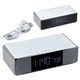 Mystic Alarm Clock with Wireless Speaker Wireless Charger