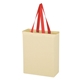 Natural Cotton Canvas Grocery Tote Bag