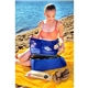 nautical polyester insulated beach bag