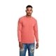 Next Level Adult Inspired Dye Long - Sleeve Crew with Pocket - 7451 - COLORS