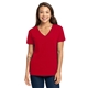 Next Level Apparel Ladies Relaxed V - Neck T - Shirt