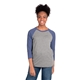 Next Level Unisex Triblend 3/4- Sleeve Raglan - 6051