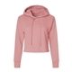 Next Level - Womens Laguna Sueded Raw Edge Crop Hoodie