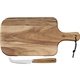 Niagara Cutlery(TM) Acacia Cheese Board Set