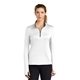 Nike Ladies Dri - FIT Stretch 1/2- Zip Cover - Up - WHITE