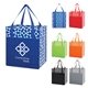 Non - Woven Geometric Shopping Tote Bag