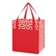 Non - Woven Geometric Shopping Tote Bag