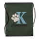 Non Woven Multi Color Drawstring Cinch - Up Backpack 14.5 X 17.5